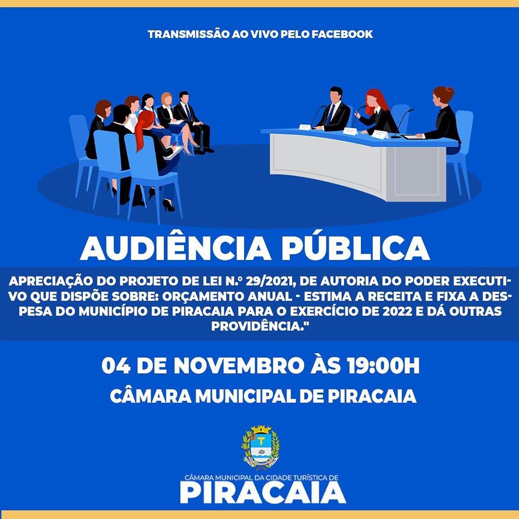 AUDIÊNCIA PÚBLICA