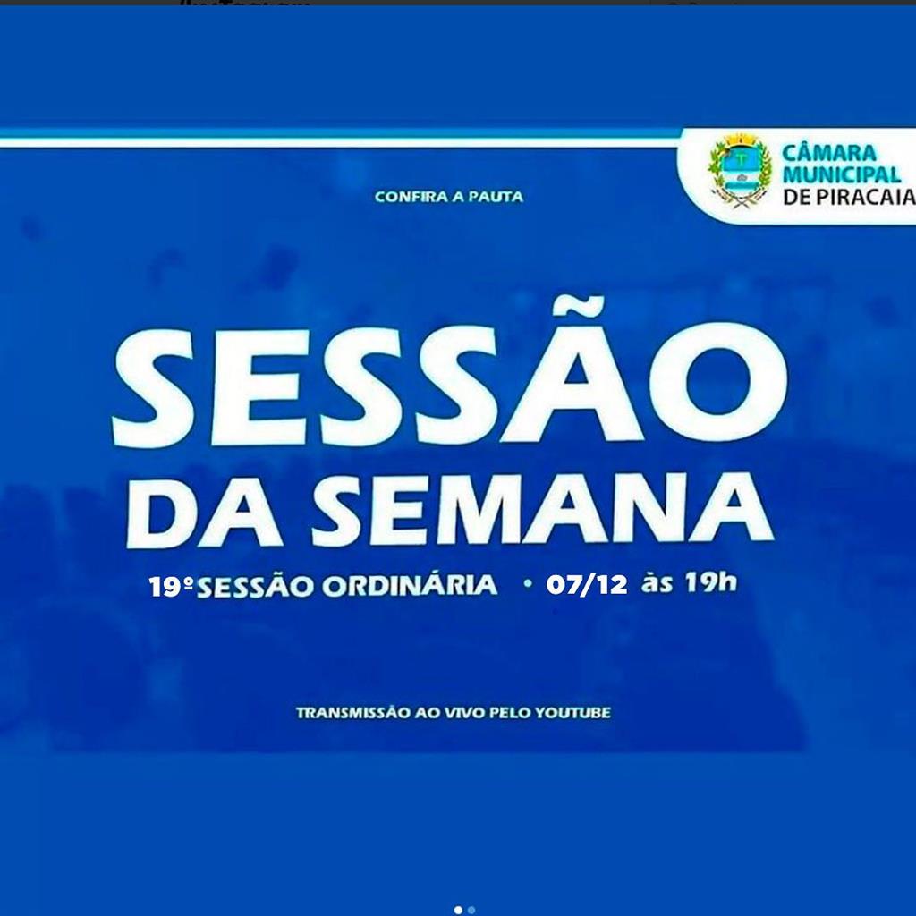 Sessão da semana