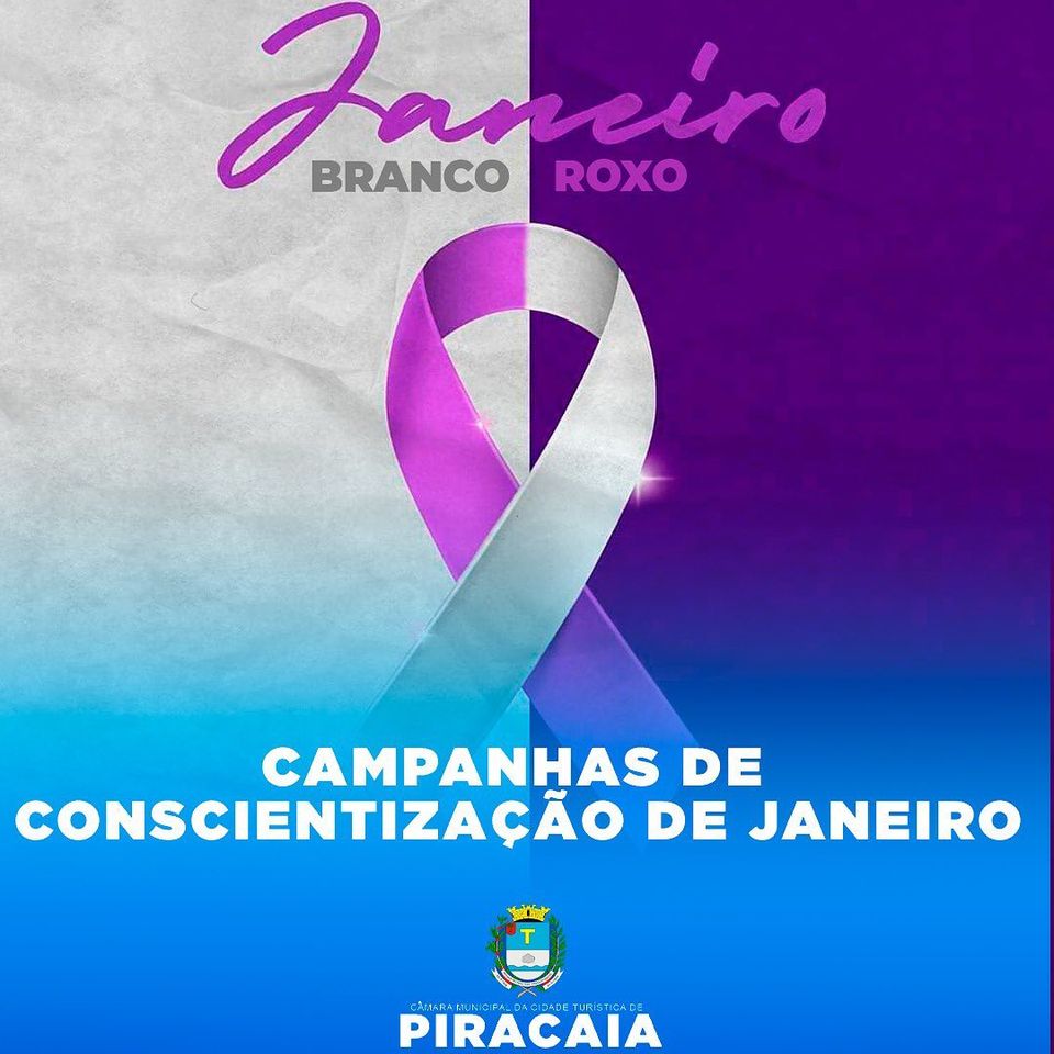 CAMPANHAS DE CONSCIENTIZAÇÃO DE JANEIRO