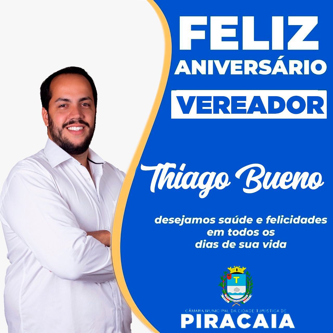 Feliz Aniversário Vereador Thiago!!!