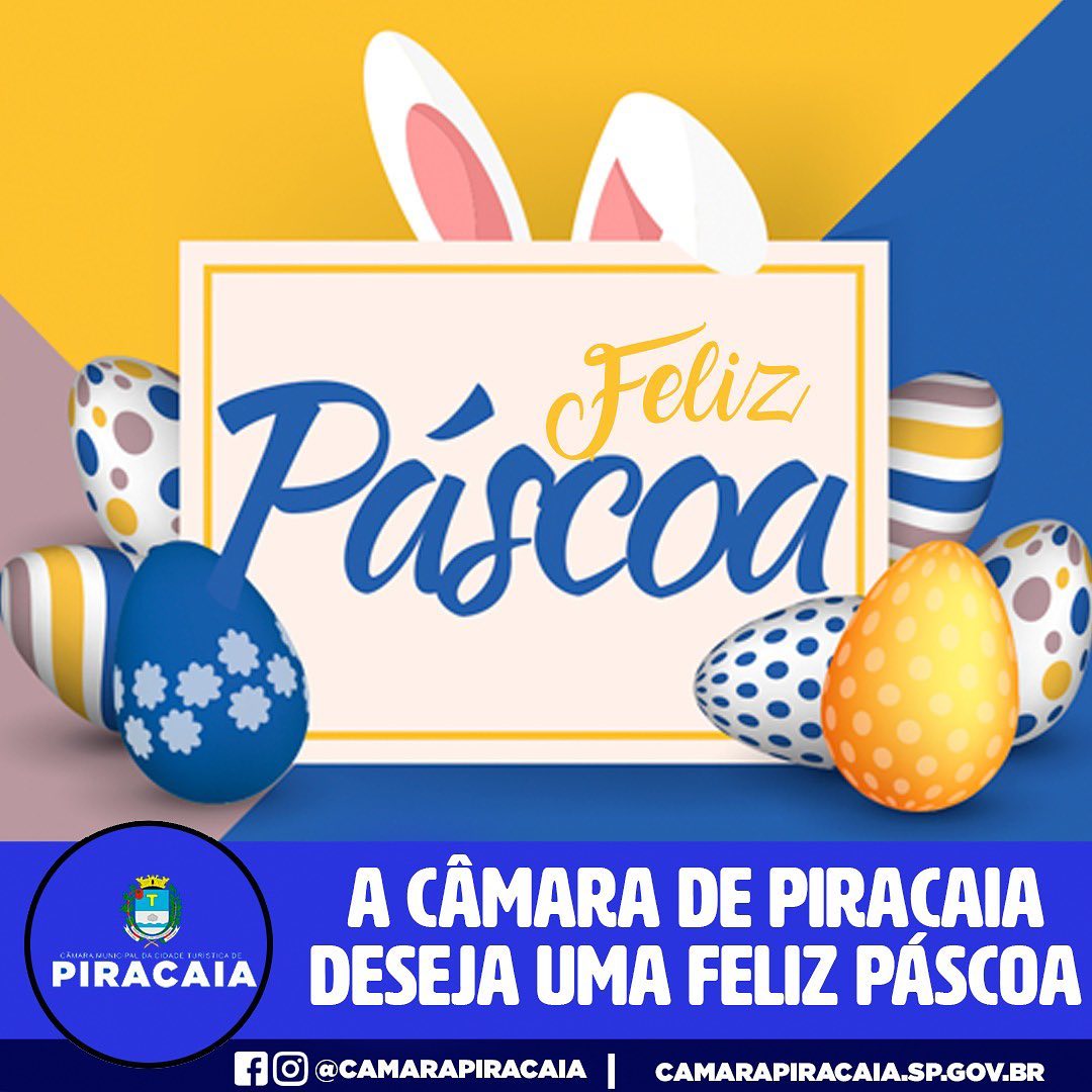 Feliz Páscoa a todos!