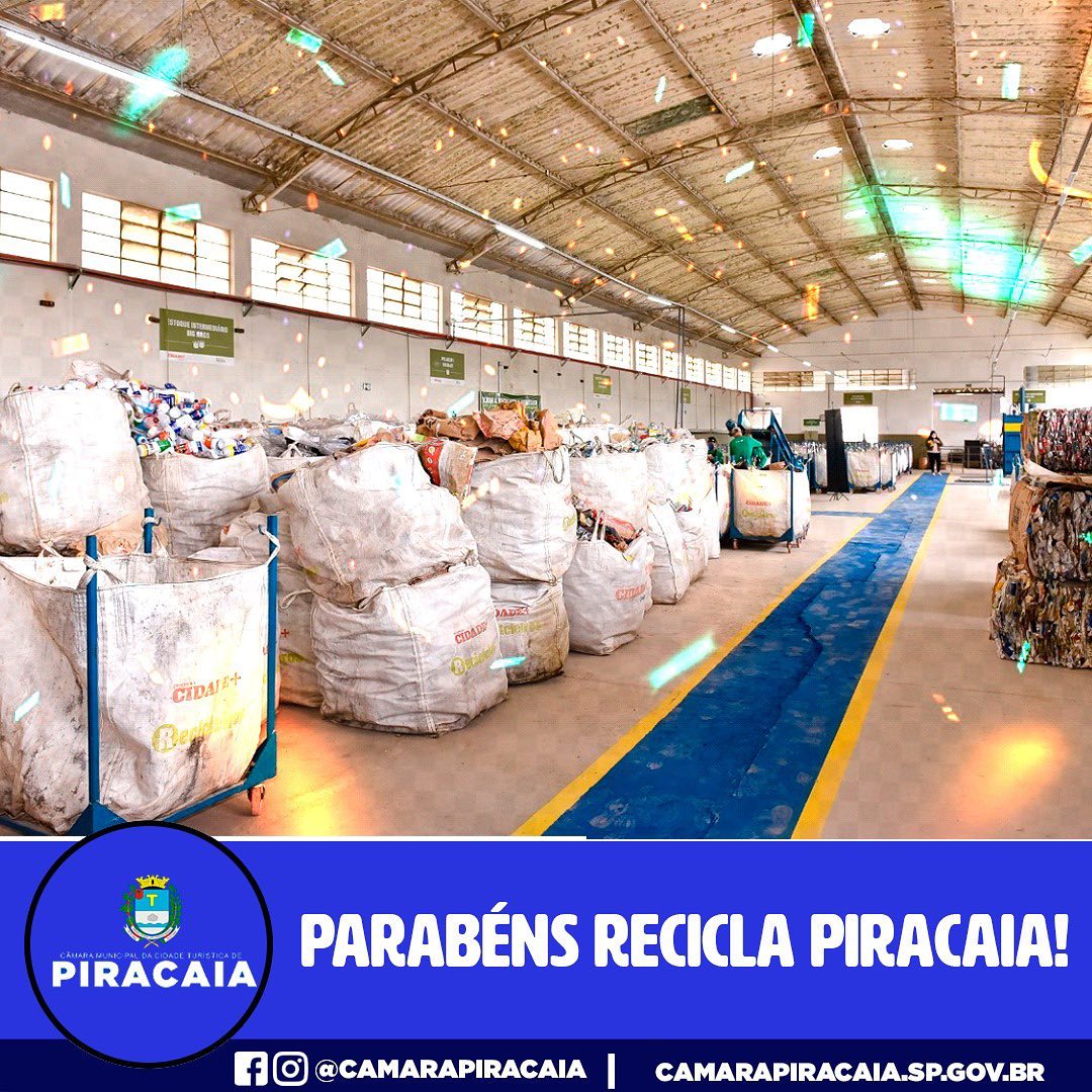 PARABÉNS RECICLA PIRACAIA!