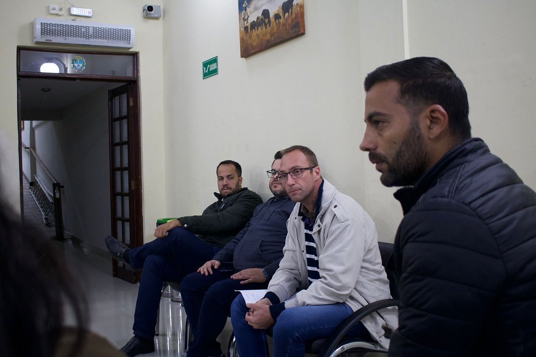 Reunião de regulamentação do transporte alternativo.