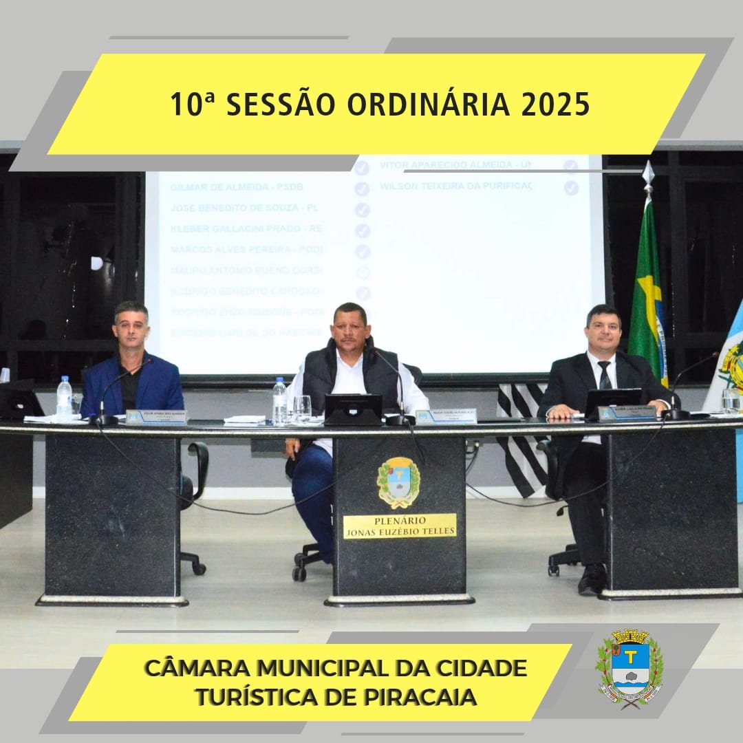 10ª Sessão Ordinária