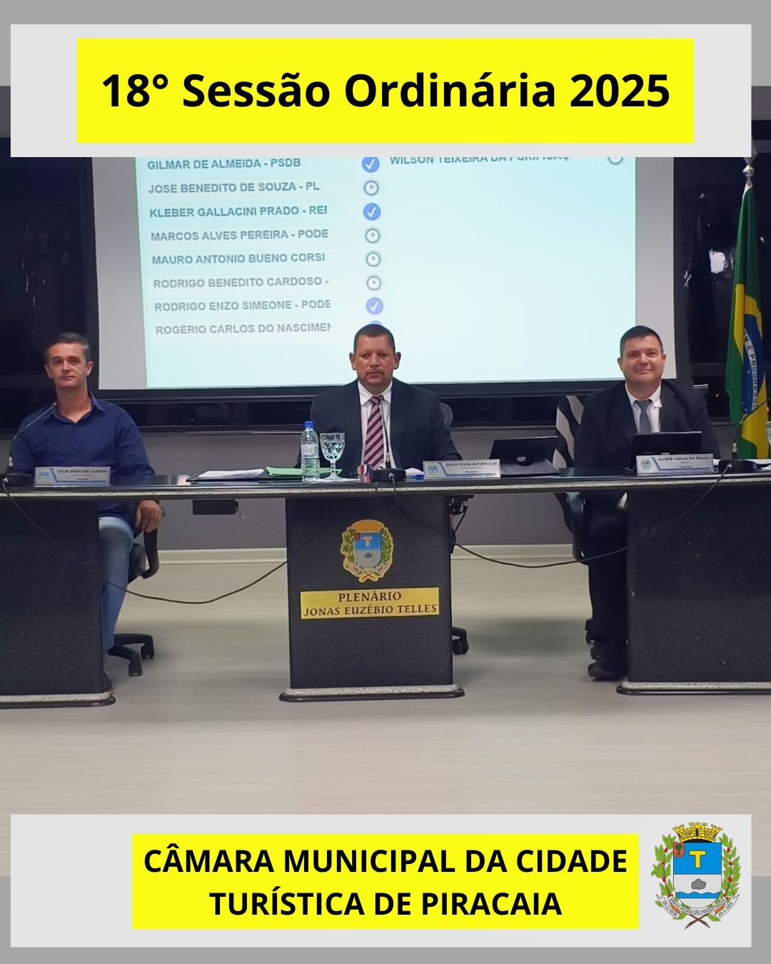 18ª Sessão Ordinária de 2025