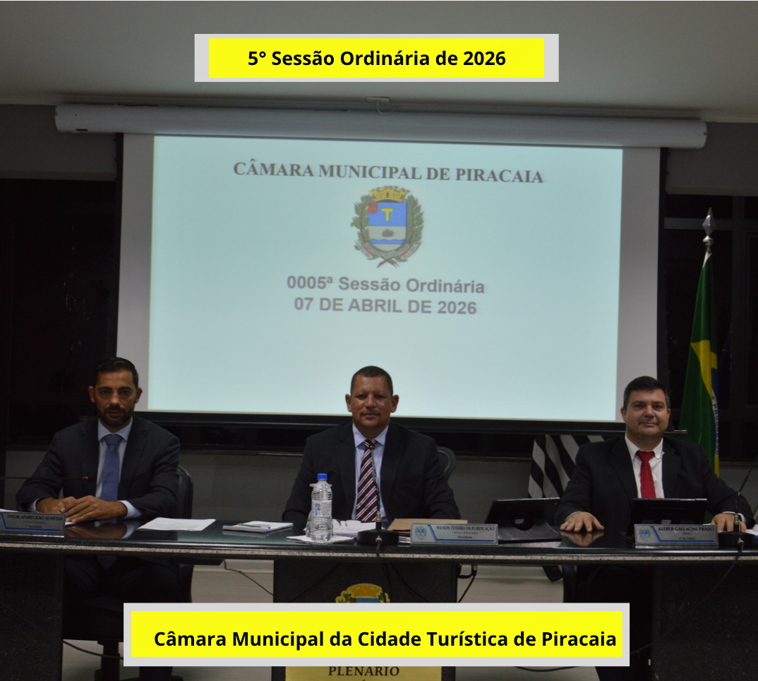 5° Sessão Ordinária - 07/04/2026