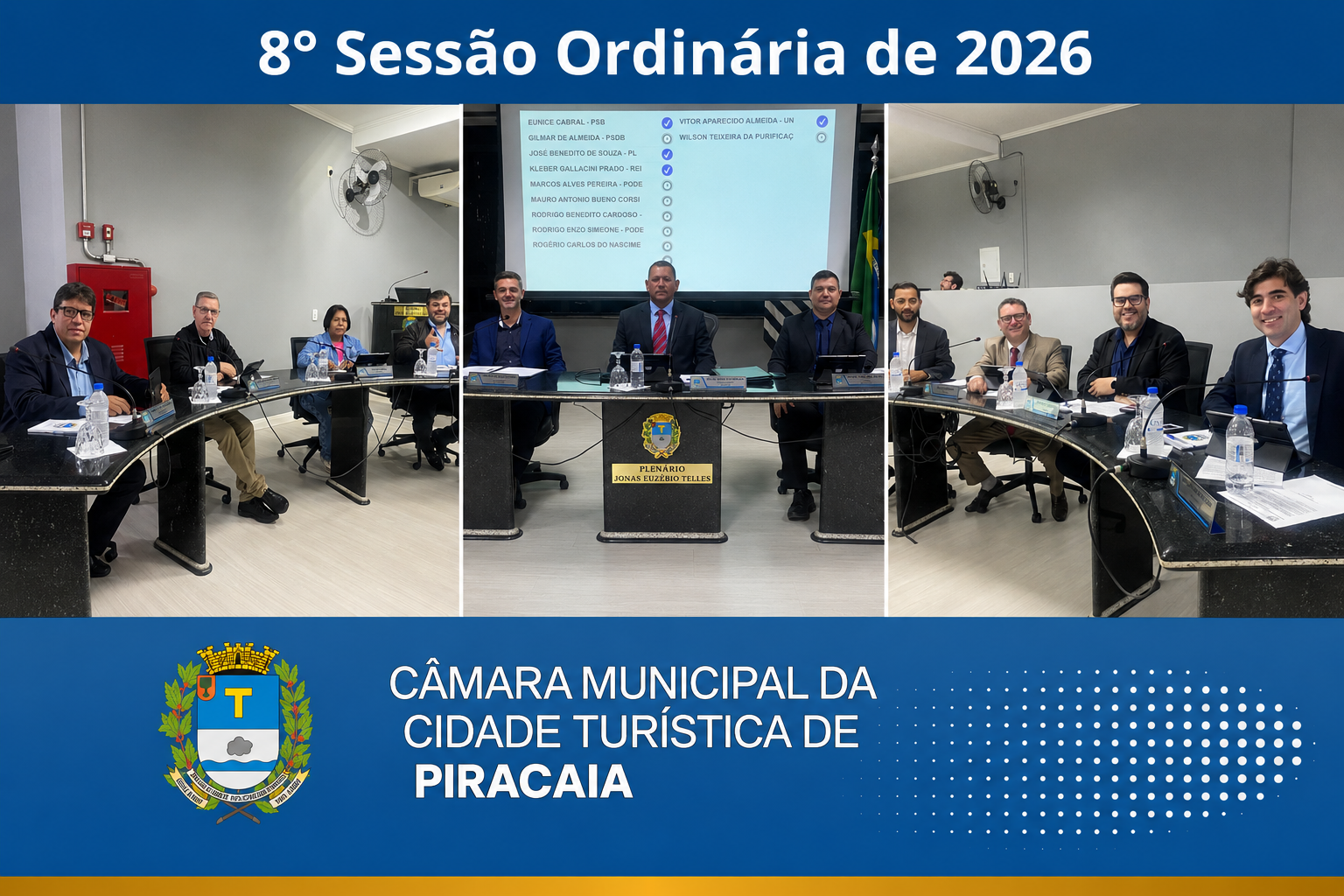 8° SESSÃO ORDINÁRIA