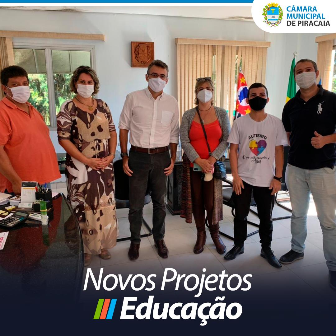 NOVOS PROJETOS NA EDUCAÇÃO DO MUNICÍPIO