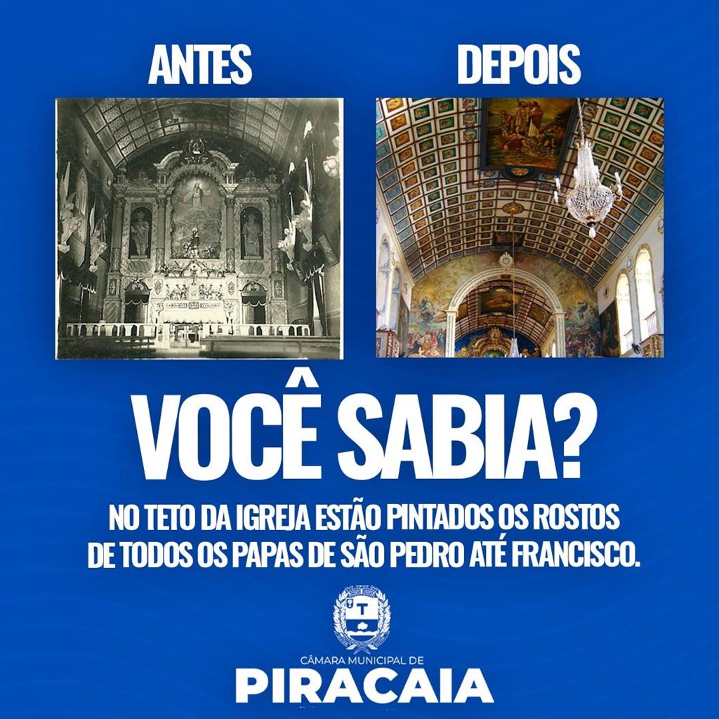 CURIOSIDADES (IGREJA MATRIZ SANTO ANTONIO DA CACHOEIRA PIRACAIA)