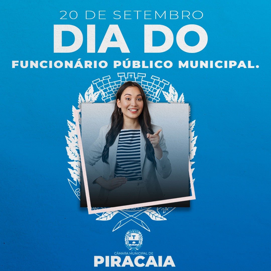 DATAS COMEMORATIVAS - Dia 20 de Setembro é comemorado o Dia do Funcionário Público Municipal