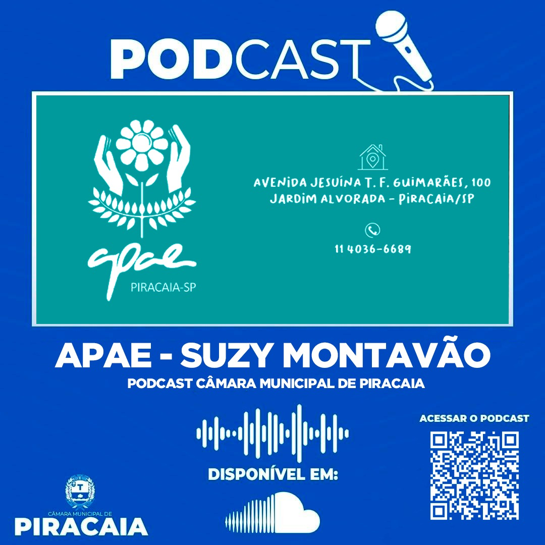 Saiu mais um episódio do #Podcast da Câmara Municipal de Piracaia