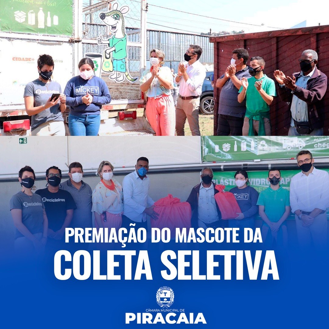 PREMIAÇÃO DO MASCOTE DA COLETA SELETIVA