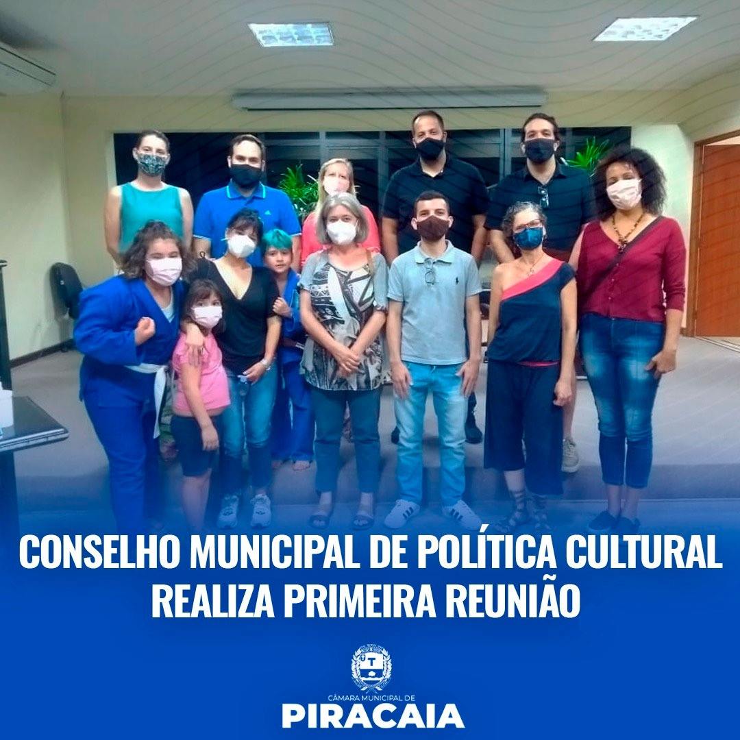 CONSELHO MUNICIPAL DE POLÍTICA CULTURAL REALIZA PRIMEIRA REUNIÃO