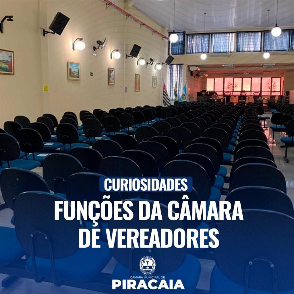 FUNÇÕES DA CÂMARA