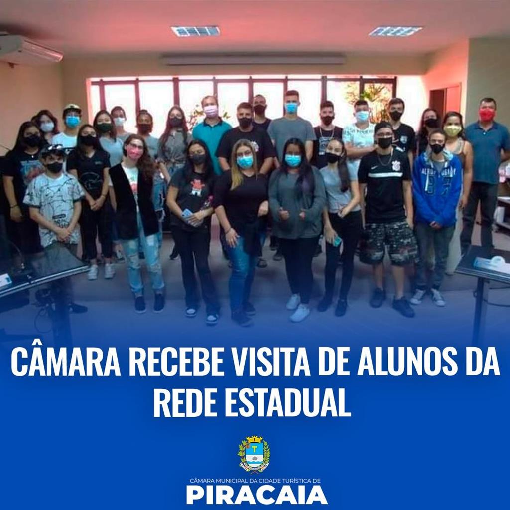 VISITA NA CÂMARA MUNICIPAL