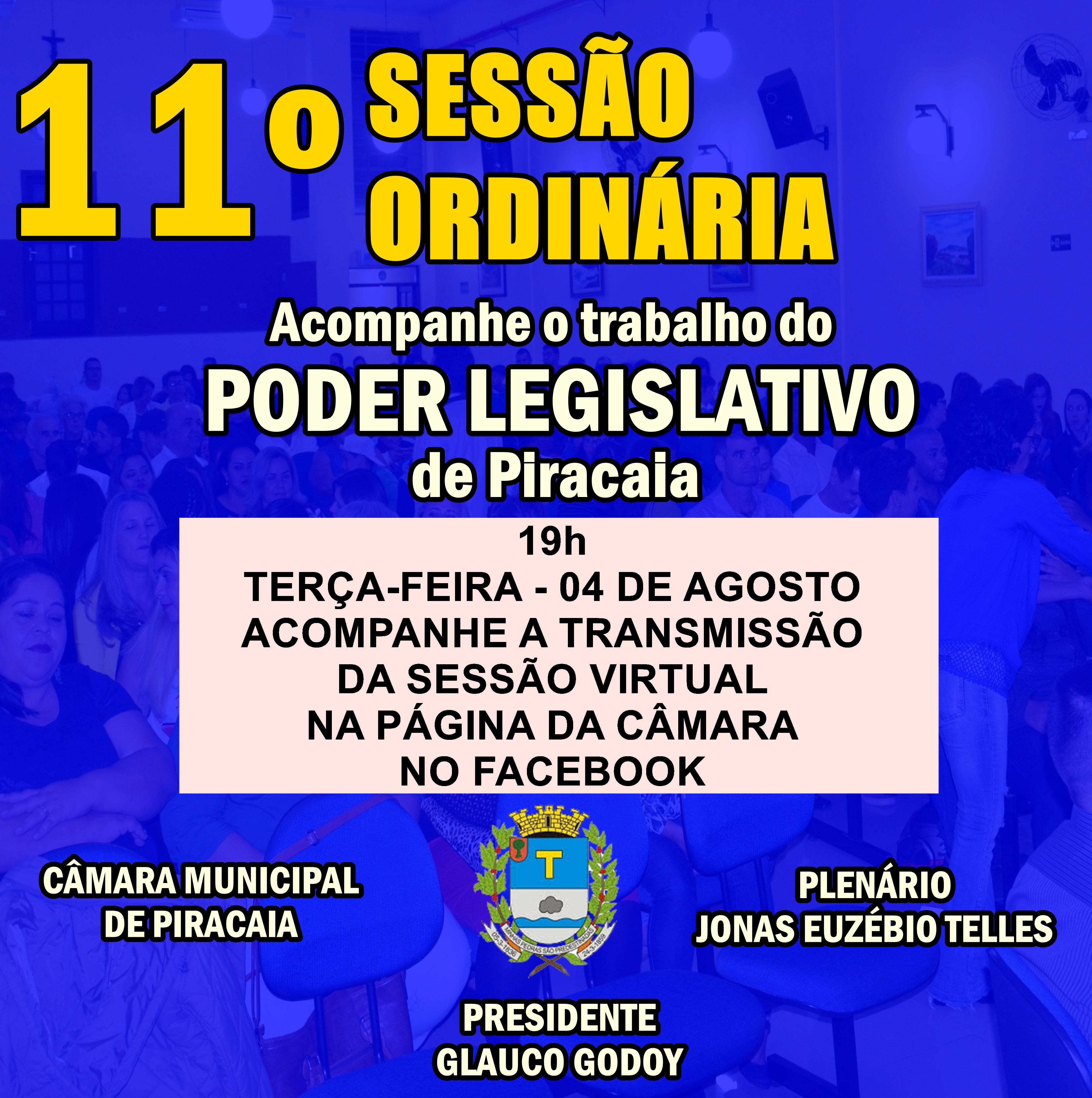 11ª Sessão Ordinária realizada pela Câmara Municipal no ano de 2020