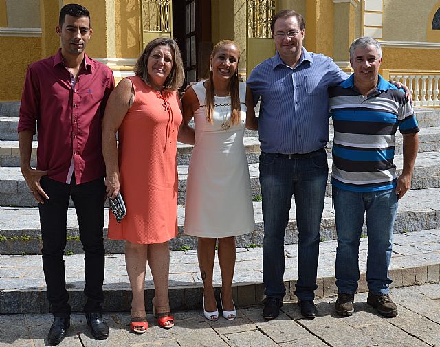 Câmara Municipal de Piracaia recebe a Deputada Estadual Clélia Gomes.