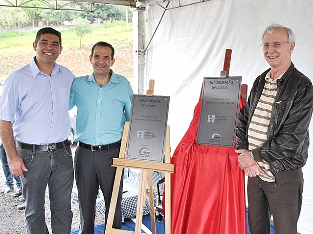 Prof. Wanderley marca presença na inauguração do Trevo de Acesso a Bragança Paulista