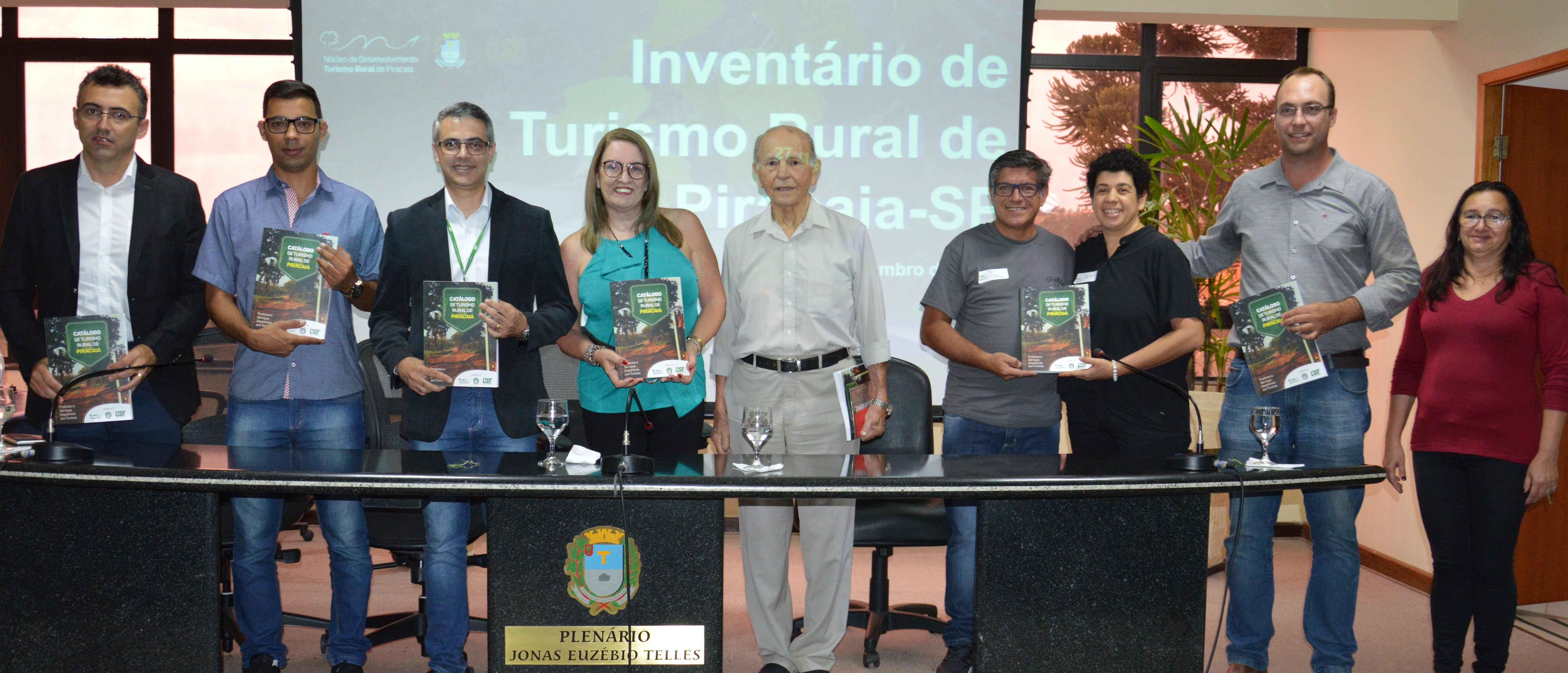 Lançamento do 1º Inventário de Turismo Rural de Piracaia na Câmara foi um sucesso