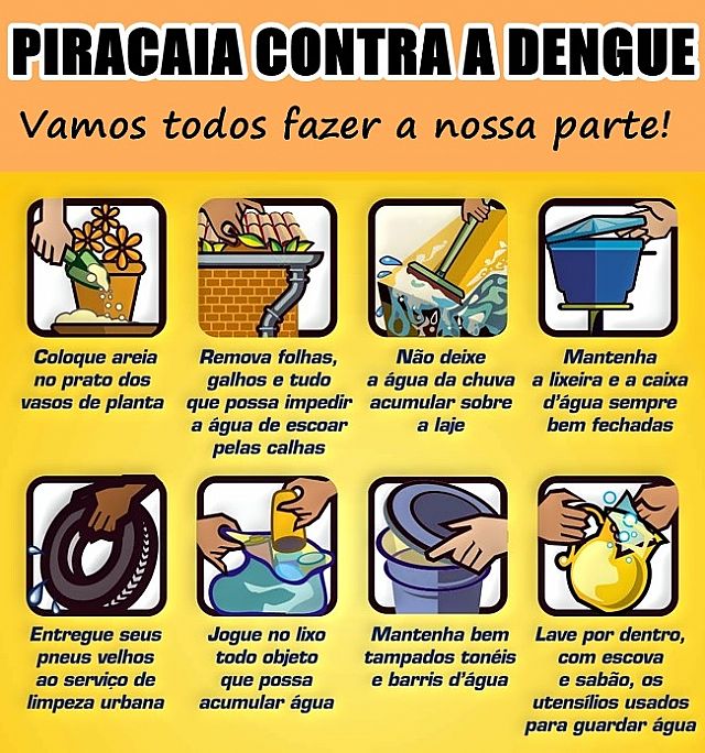 PIRACAIA CONTRA A DENGUE 